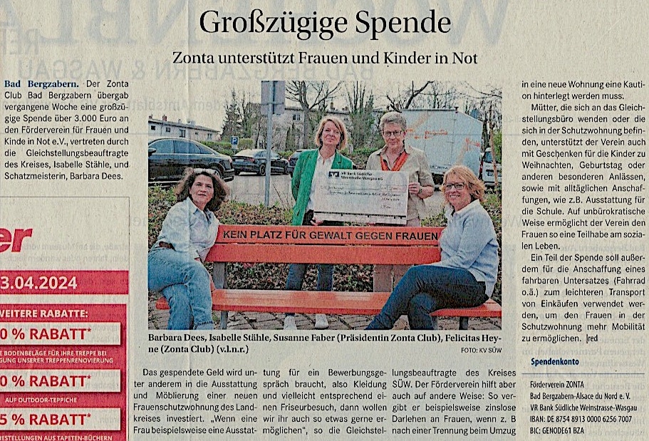 Wochenblatt-Artikel